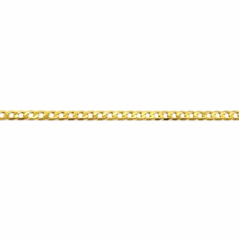 Złoty Łańcuszek Pancerka 45 cm z Zapięciem Federing