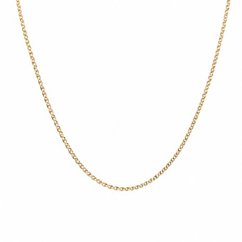 Złoty Łańcuszek Gucci 50 cm z Zapięciem Federing