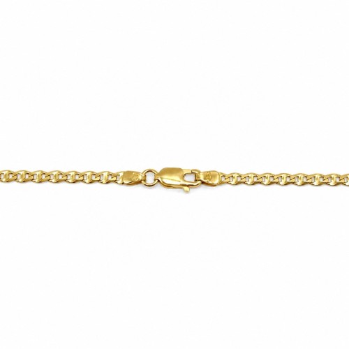 Złoty Łańcuszek Gucci 50 cm z Karabińczykiem