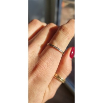 Pierścionek złoty modułowy , złoto, żółty, PMJ1587