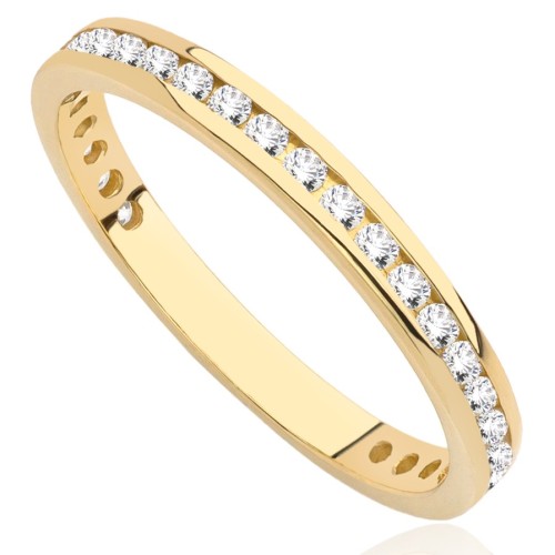 Pierścionek złoty modułowy, złoto, żółty, PMJ1458